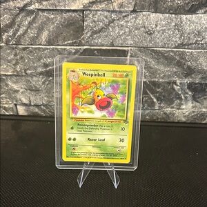 Pokemon‎ 48/64 Weepinbell 1999 Vintage card from Jungle Set. M/NM